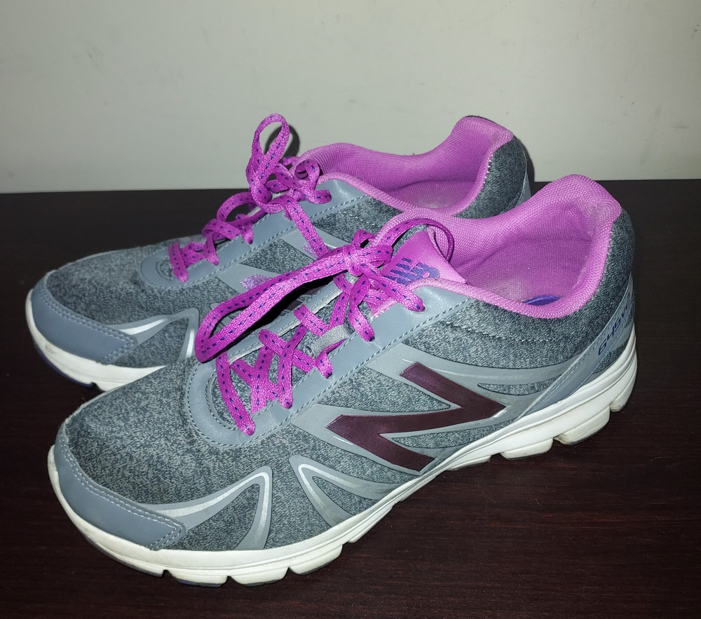 New Balance 645 V2 Women's Sneakers 9B Lace Up Walking Casual Comfort Gray